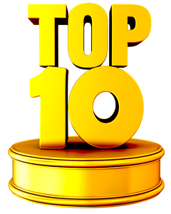 Top 10 best-selling titles (all categories)